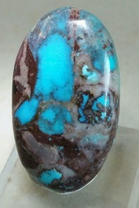 Bisbee Turquoise Cabochon from Bisbee Arizona