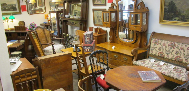 Furniture wing features quality antiques