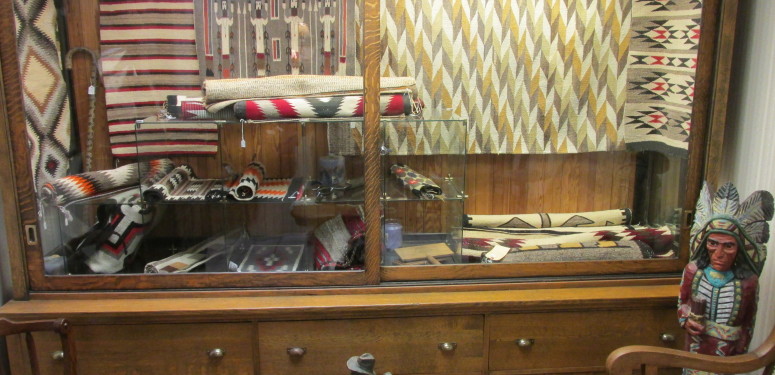 Navajo Rug Room at the Tucson Antique Mall